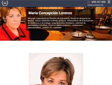 Tablet Screenshot of abogadoextranjeros.com
